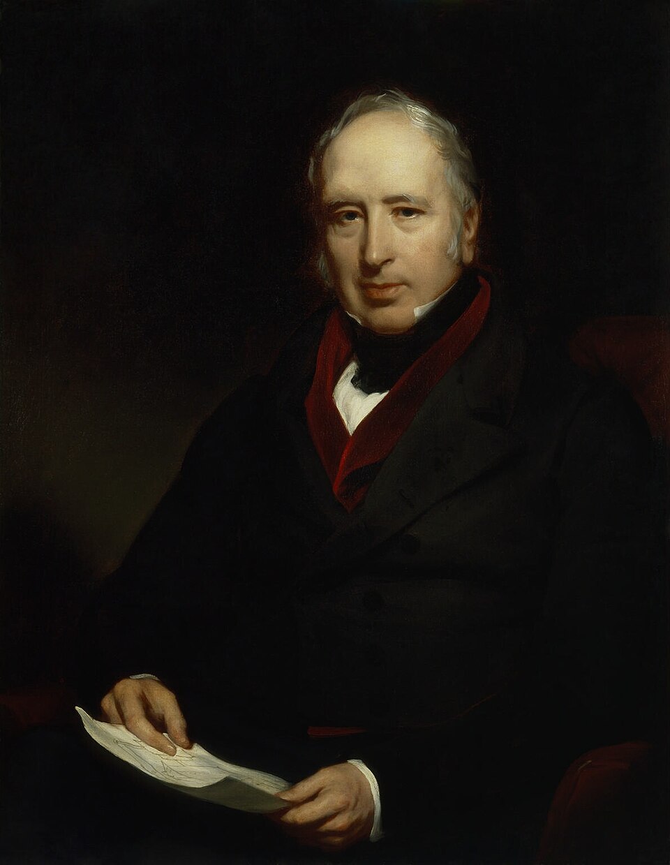 Portrait of Sir George Cayley, pioneer of aerodynamic theory