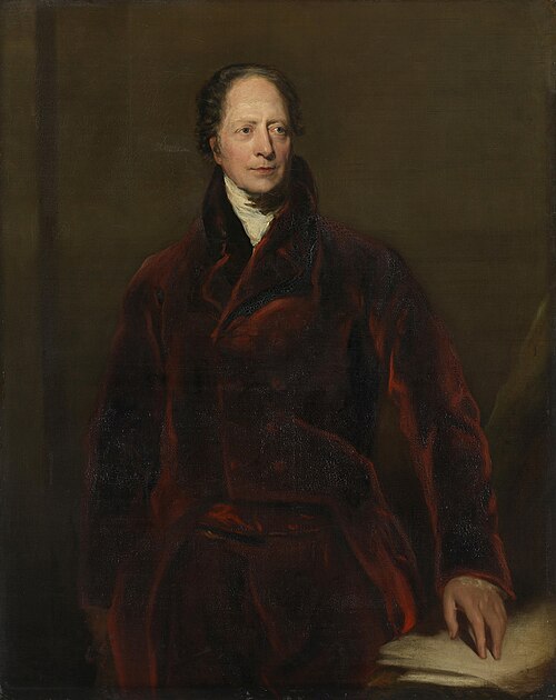 Portrait of the Prussian civil servant and scholar Wilhelm von Humboldt