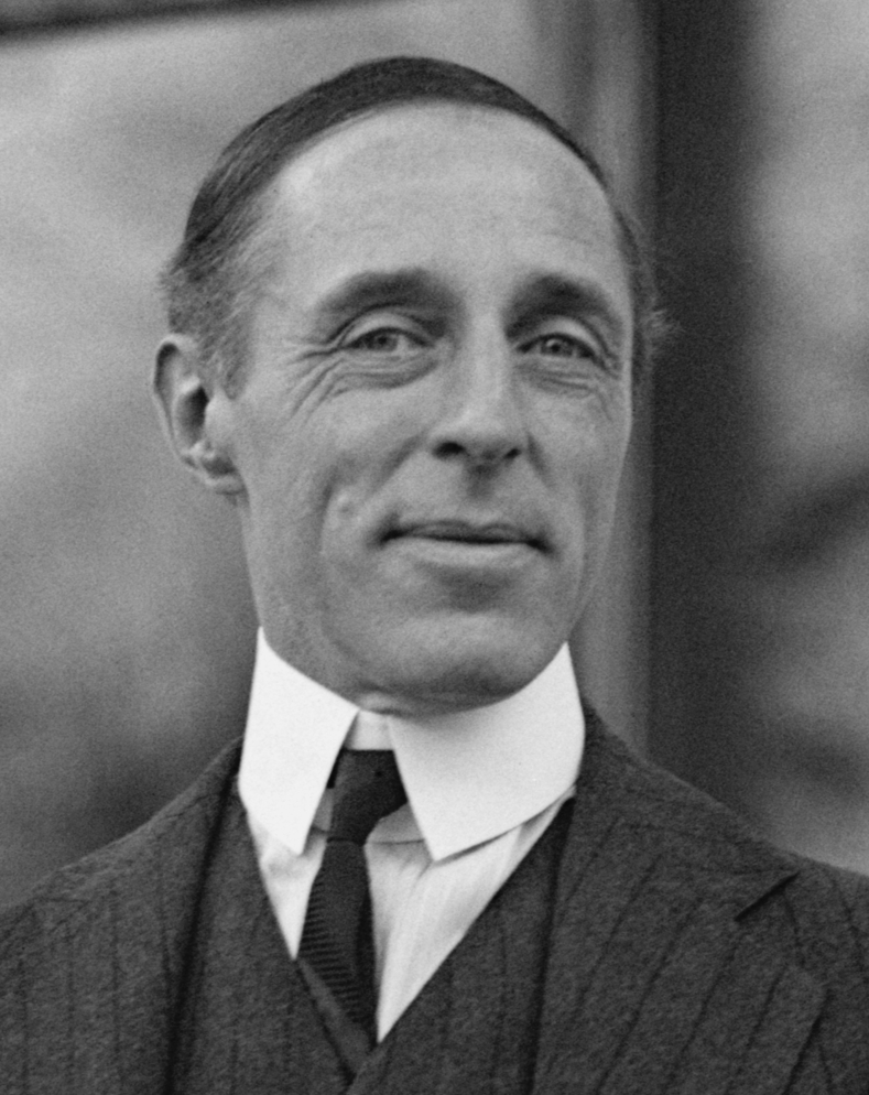 Portrait photograph of director D. W. Griffith