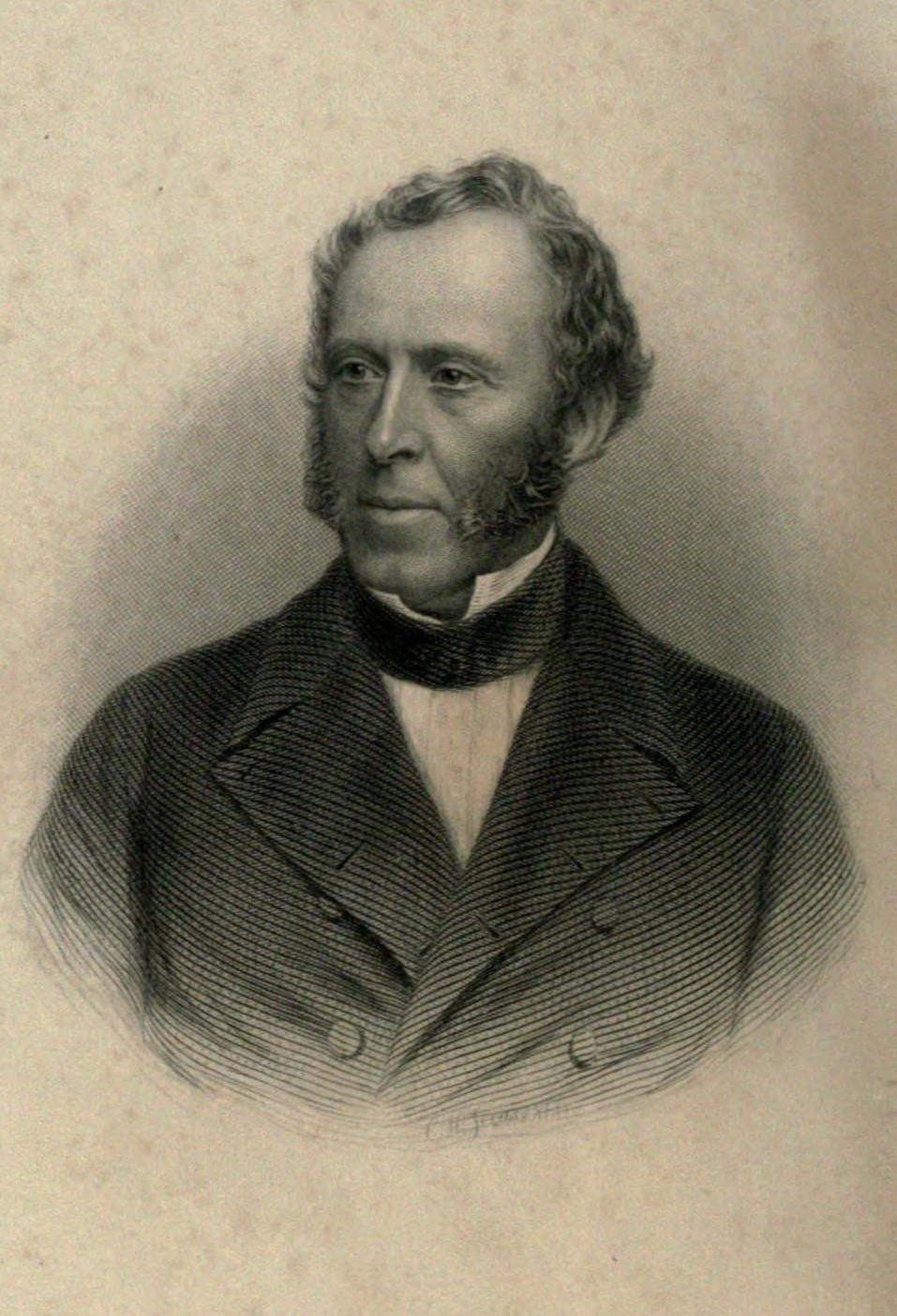 Portrait of James Braidwood, founder of the Edinburgh fire brigade and first head of London's firefighting force.