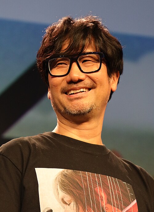 Hideo Kojima, creator of the Metal Gear series and Death Stranding.