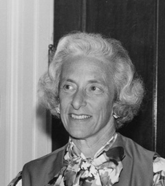 Photograph of the American historian Barbara W. Tuchman.