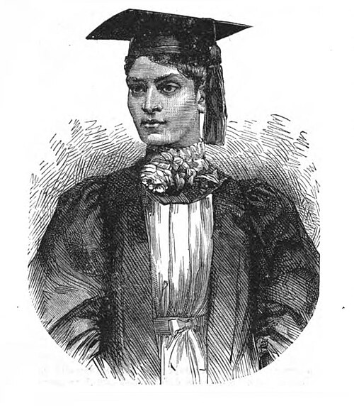 Portrait photograph of Cornelia Sorabji