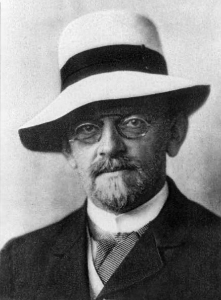 Portrait of David Hilbert, whose 23 problems set the agenda for 20th-century mathematics.