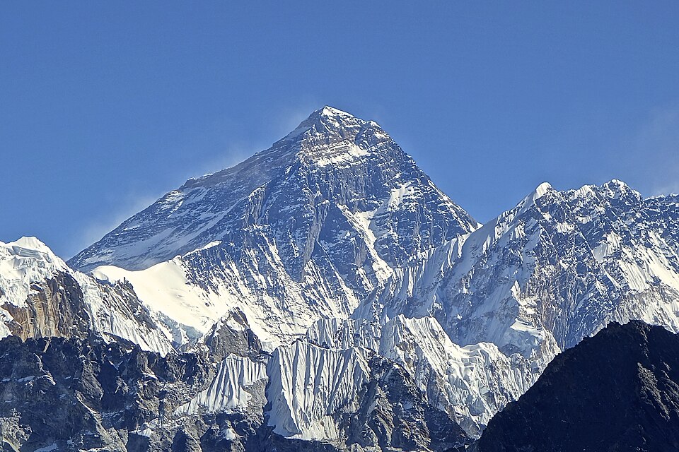 Mount Everest, center of the modern commercial guiding industry.