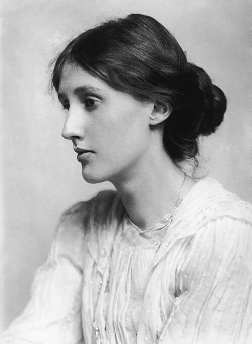 Photograph of Virginia Woolf, modernist novelist and co-founder of the Hogarth Press.