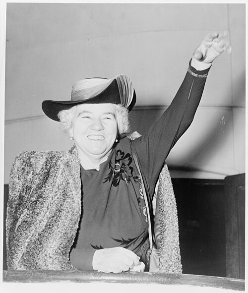Photograph of Sister Elizabeth Kenny, the Australian bush nurse who transformed polio treatment.