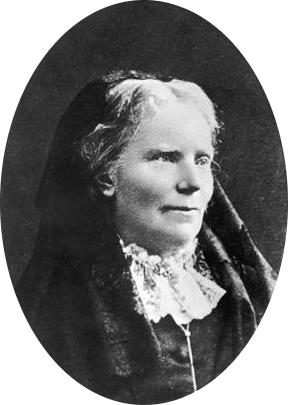 Portrait photograph of physician Elizabeth Blackwell