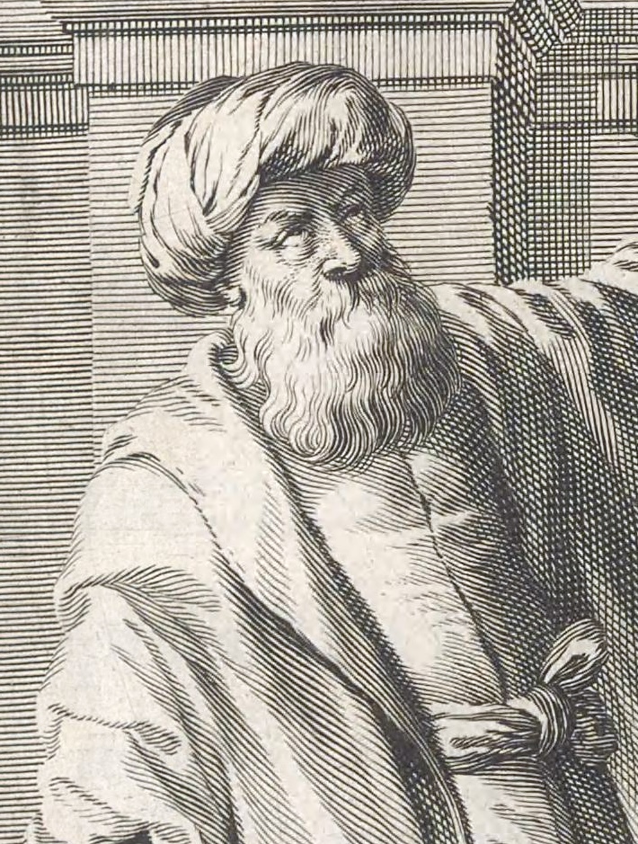Depiction of Ibn al-Haytham, the medieval scholar who pioneered experimental optics