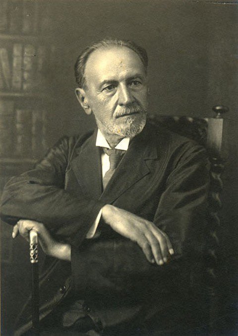 Portrait of Juan Vucetich, developer of an early practical fingerprint classification system.