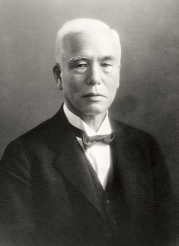 Kintarō Hattori, founder of Seiko, photographed in later life.
